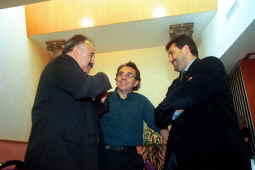 Puigcercós lanza un programa social alternativo ante CC OO y UGT