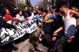 Incidentes en un acto  en favor del pueblo saharaui