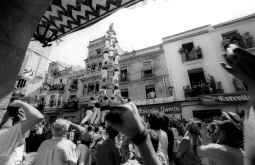 Las 'colles' Vella y Joves de Valls completan la 'tripleta màgica' en L'Arboç