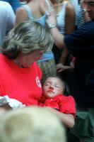 Los Castellers de Vilafranca coronan un 'pilar de vuit amb folre i manilles'