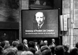 Todos los partidos reconocen que la heroica muerte de Companys le convirtió en un símbolo