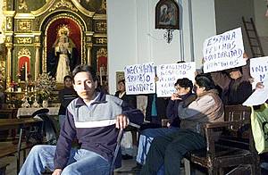 Los inmigrantes de Barcelona sólo volverán a comer si el Gobierno negocia su regularización