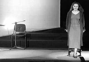 Sharon Sapienza, en la sala La Fundición de Sevilla.