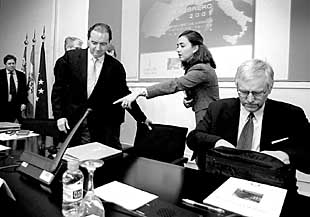 José Joaquín Ripoll, ayer en Valencia en la Conferencia de Regiones Periféricas Marítimas.