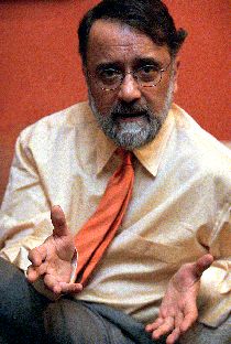 Ahmed Rashid, ayer, en Madrid