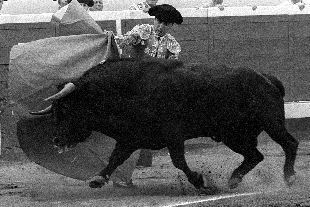 José Ortega Cano, el 21 de agosto de 1988, en la feria de Bilbao.