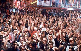 Una imagen de noche de sábado en la discoteca valenciana    Rockola , cedida por la propia sala.