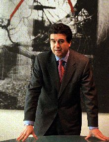 El ministro de Medio Ambiente, Jaume Matas, el viernes, en Madrid.