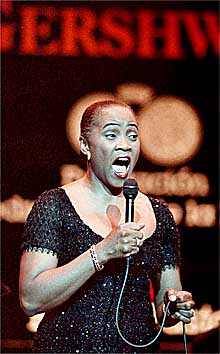 Barbara Hendricks, durante el concierto de A Coruña.