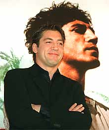 Javier Bardem, delande del cartel de  Antes que anochezca .