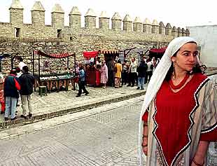 Un aspecto del  Mercado Andalusí. 