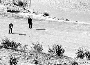 Campo de golf en Gorráiz, en las cercanías de Pamplona.