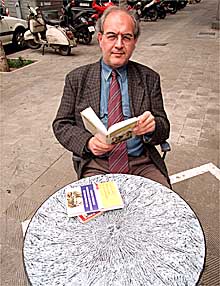 Lluís Bonada, curioso personaje cuyo seudónimo es Víctor RIpoll.