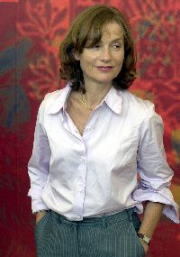 La actriz francesa Isabelle Huppert.