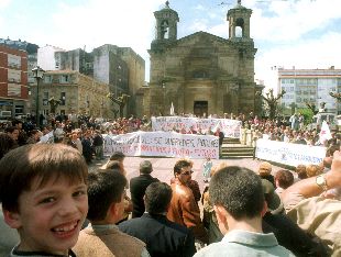 LOS PESCADORES TOMAN LA CALLE.