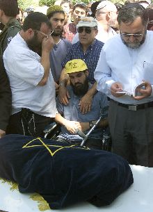 Adiós a la niña muerta por palestinos