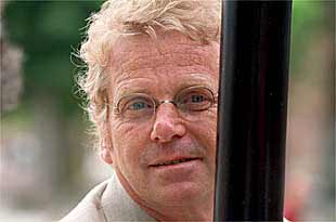 Daniel Cohn-Bendit, ayer en la residencia de Estudiantes.