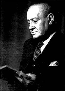 El poeta Manuel Machado.