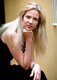 Liza Marklund, en Madrid.