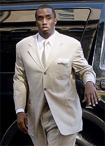 Sean    P. Diddy,  a su llegada a un tribunal de Nueva York en marzo pasado.