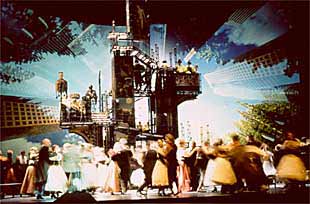 Ensayo general de la ópera de Richard Wagner  Los maestros cantores de Nuremberg , dirigida por Daniel Barenboim en el Teatro Real.