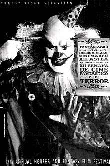 Cartel anunciador de la XII Semana de Cine Fantástico y de Terror.