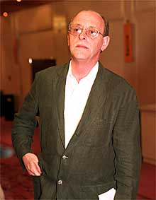 Antonio Tabucchi, en Barcelona.