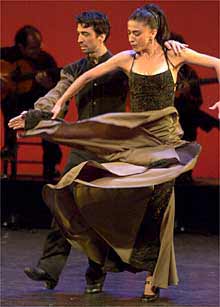 Un momento de la representación de  Yedra  en el Teatro de Madrid.