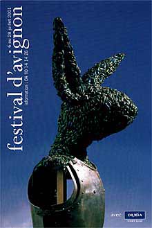 Cartel de la edición del Festival de Aviñón que reúne este año 700 montajes.