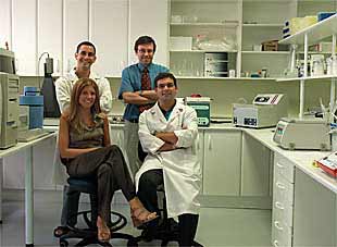 Equipo de la firma Biomedal, SL.