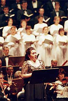 El Orfeón Donostiarra, en el Festival de Peralada.