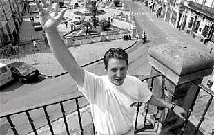 Gorka Ortiz de Urbina, el joven que encarnará a Celedón en las fiestas vitorianas.