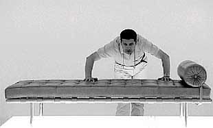 Cama realizada en 1930 por Mies van der Rohe, procedente de la colección del Vitra Museum alemán.