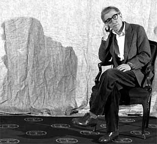 Woody Allen, durante una visita a Barcelona.
