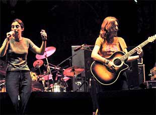 Un momento de la actuación de los ibicencos Indira.