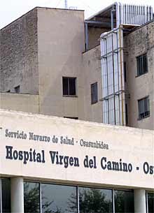 Cuarta muerte en el brote de legionela declarado en un hospital de Navarra