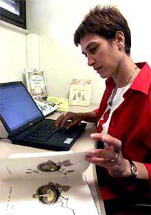 Bebé computadora quiere ser mayor