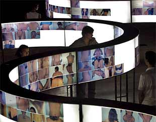 Una vista de  SkinStrip  en el CCCB de Barcelona.