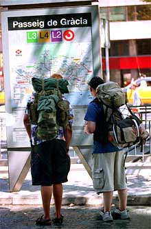 La crisis de Japón y la inseguridad causan un estancamiento del turismo en Barcelona