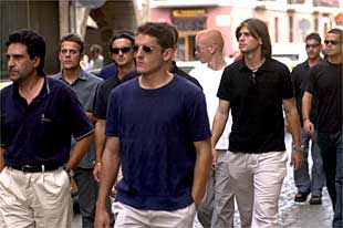 Los jugadores del Getafe despiden a su compañero Sebas