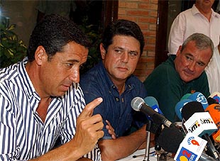 Federico Trillo y Eduardo Zaplana.
