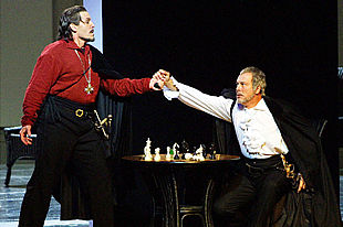 Un momento del montaje de    Don Carlo,  de Verdi.