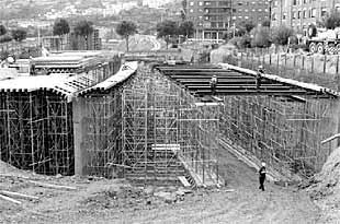 El gran viaducto de Deusto