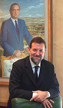 Mariano Rajoy, el pasado viernes en su despacho.