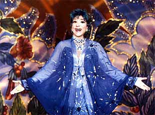 Andrés Pajares, caracterizado para su papel de Alvin en  La jaula de las locas .