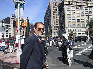 Emilio Cassinello, fotografiado ayer en Nueva York.
