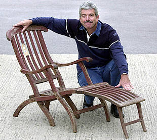 Subasta de objetos rescatados del  Titanic. 