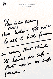 'NO PODRÁN HUIR SIEMPRE'.