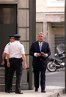 Jaime Morey entra en el congreso de los Diputados.