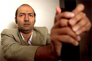 Said Alamayar, refugiado afgano residente en Madrid.